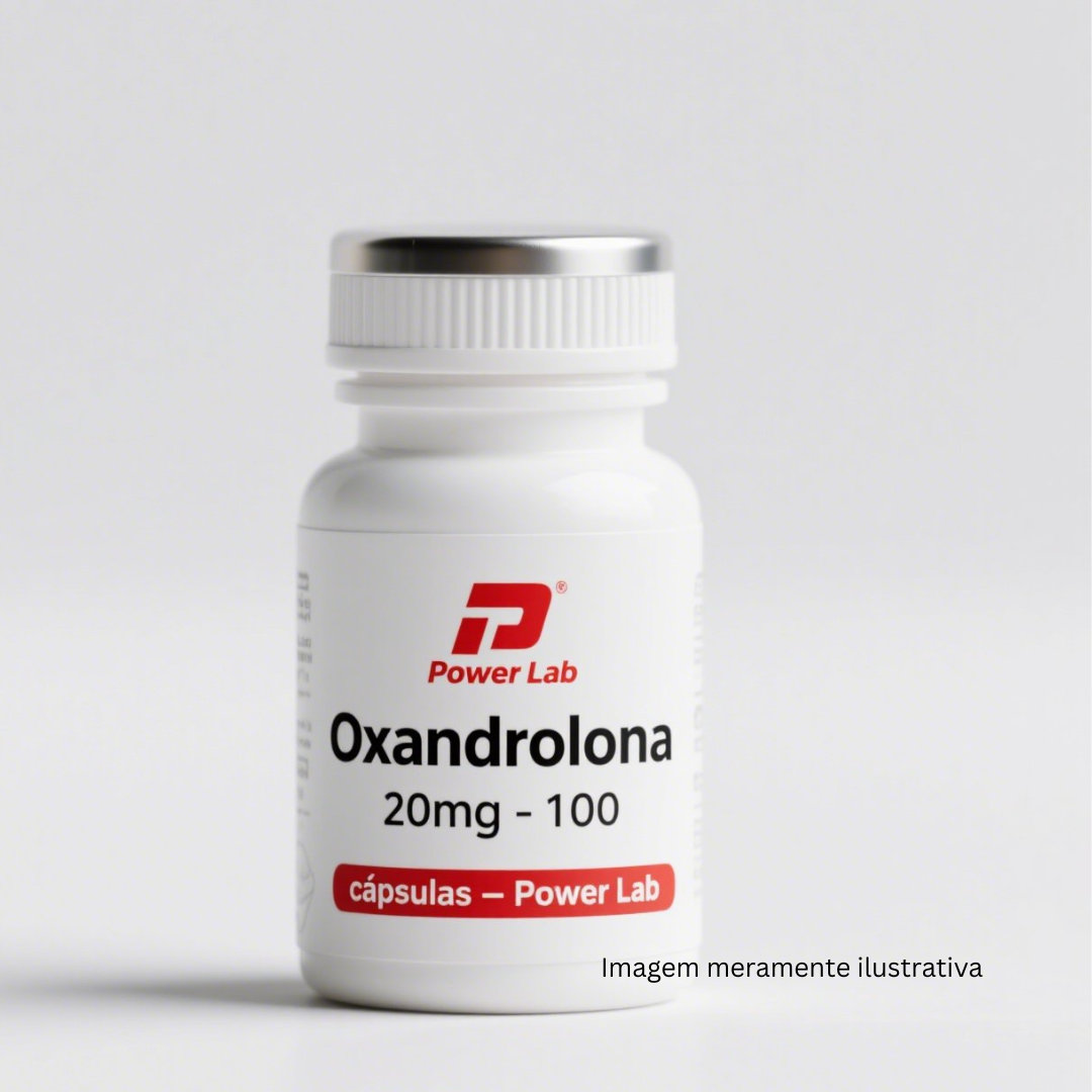 Oxandrolona 20mg / 100 cápsulas – Power Lab
