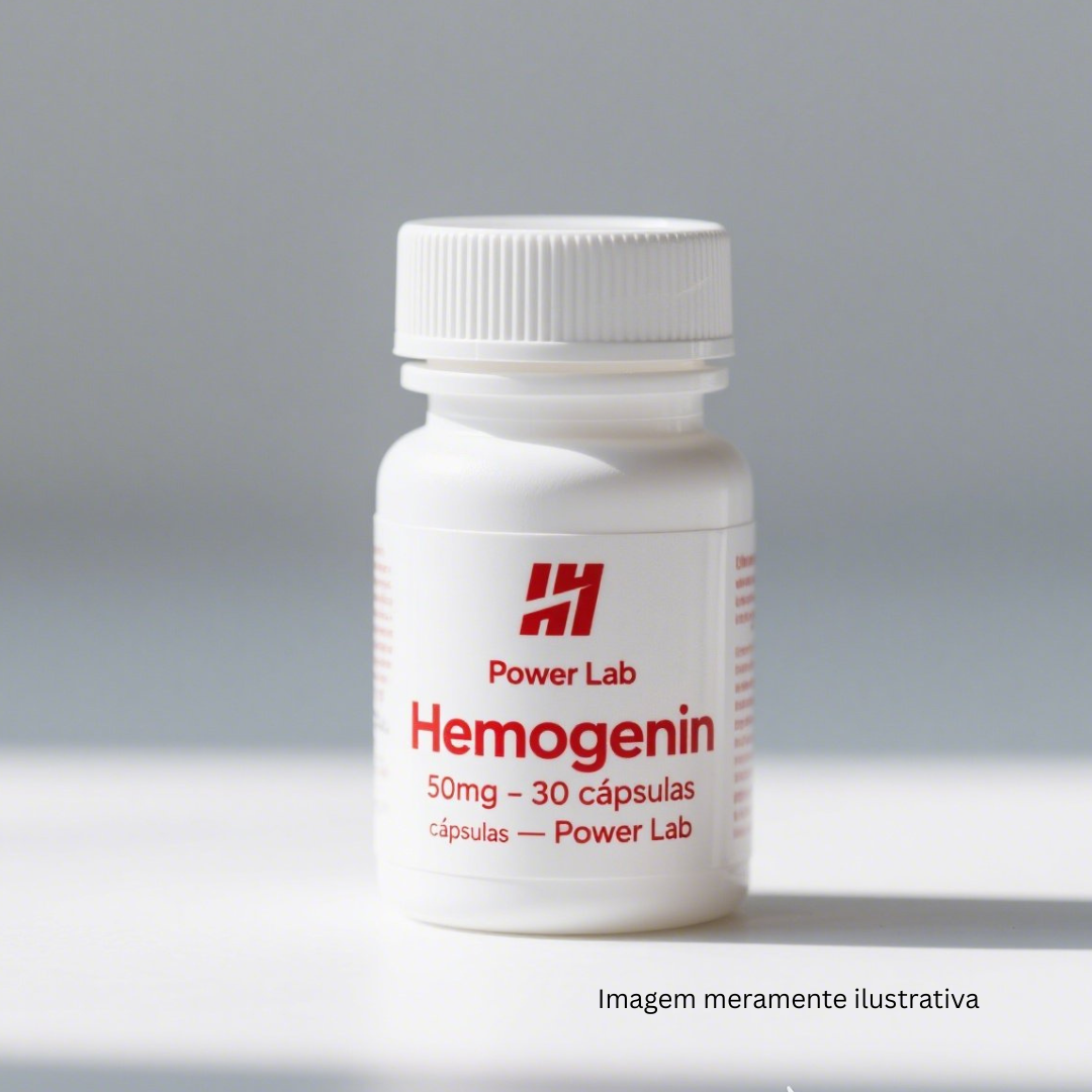 Hemogenin 50mg / 30 cápsulas – Power Lab