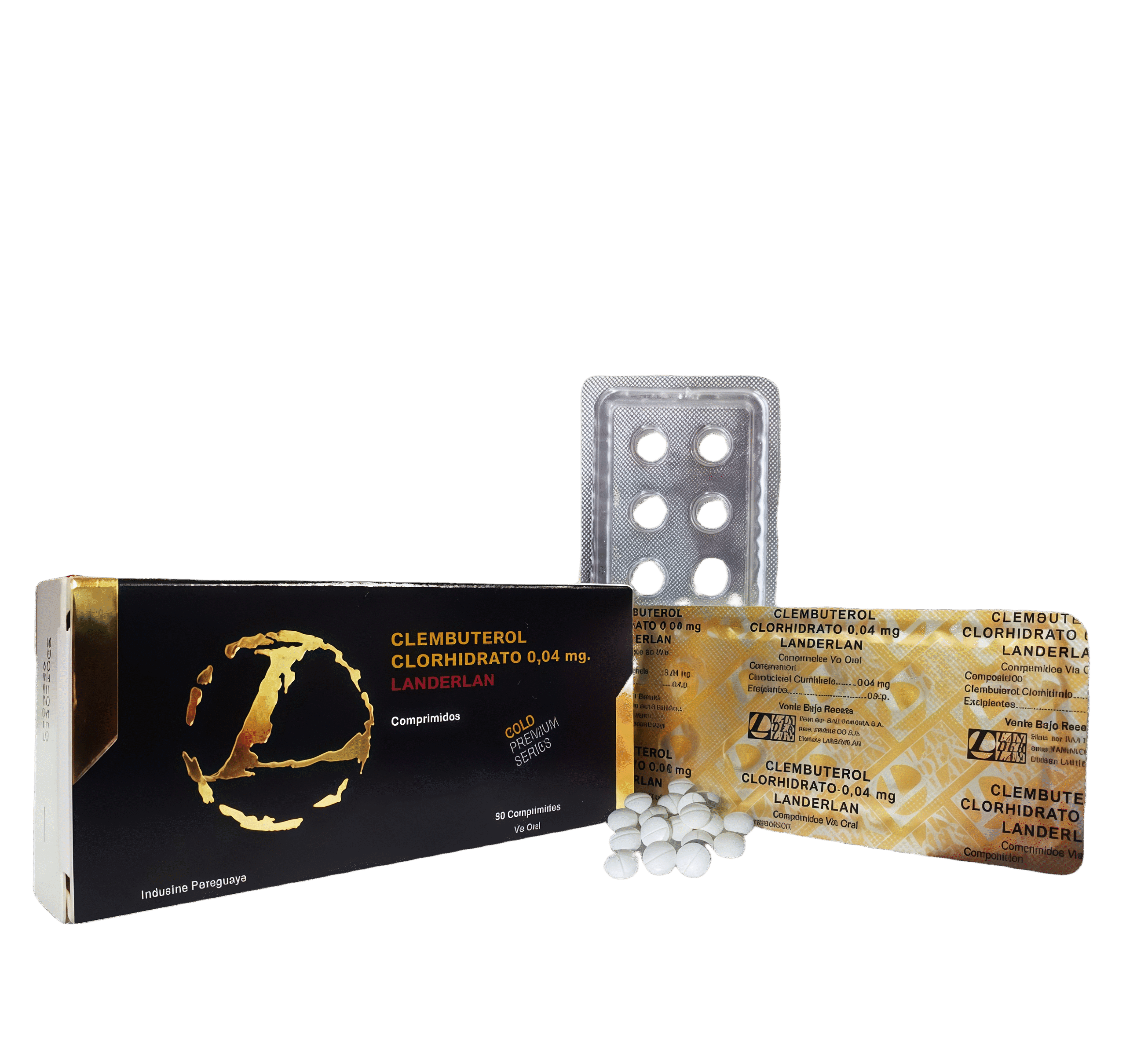 Clembuterol Cloridrato 0,04mg | Landerlan