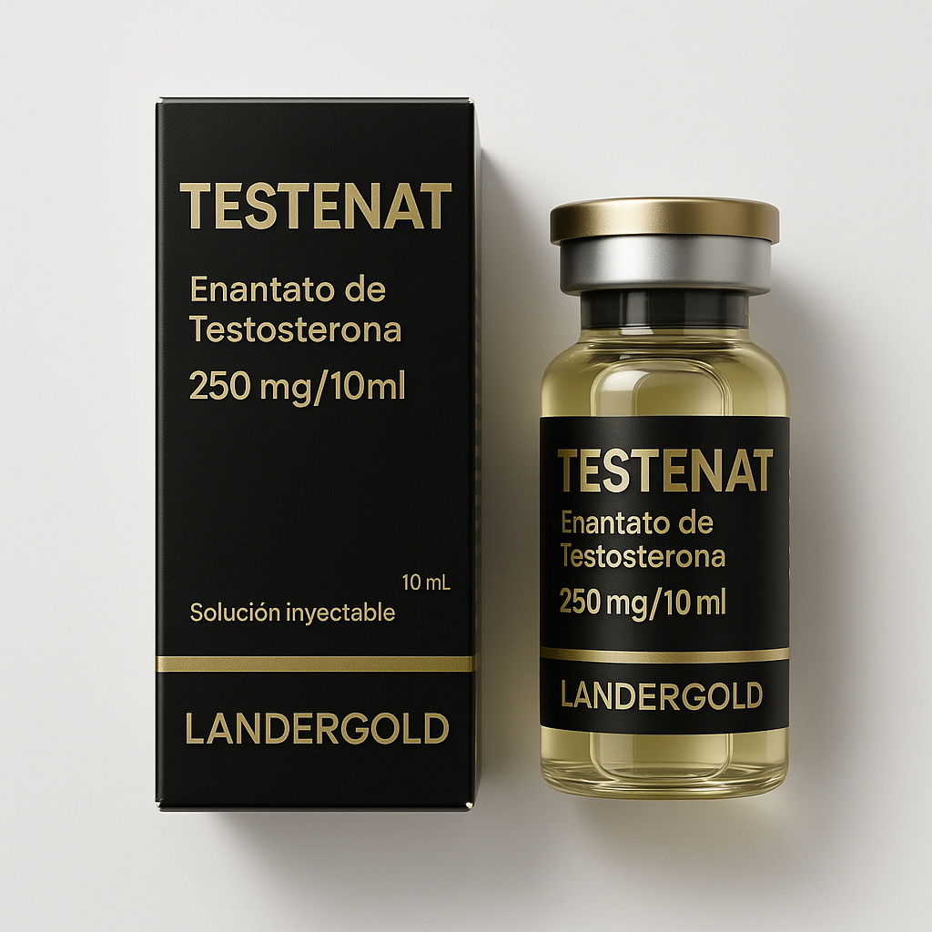 TESTENAT ENANTATO DE TESTOSTERONA – 250mg/10ml | LANDERGOLD